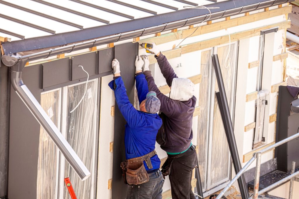 Vinyl cladding installation
